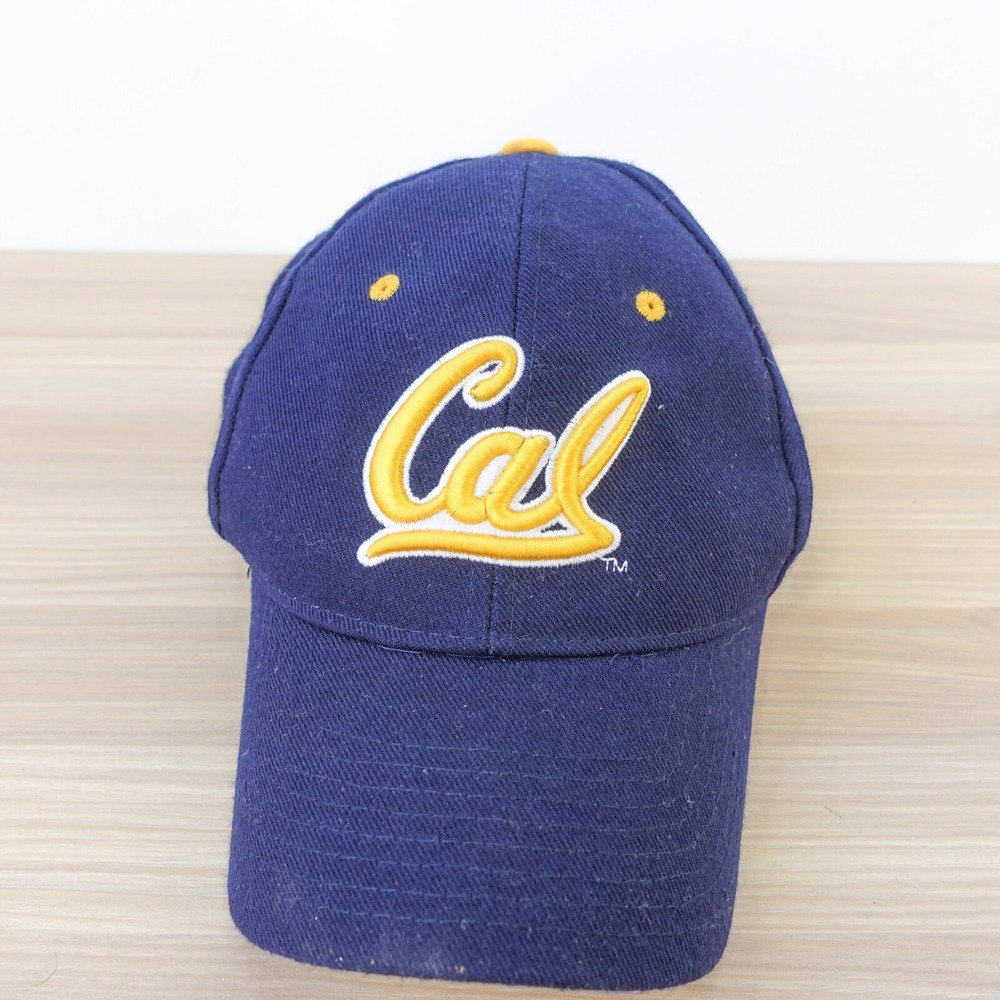 VINTAGE California Golden Bears Cap Blue UC Berkeley CAL NCAA Hat 6 7/8 ZEPHYR Z